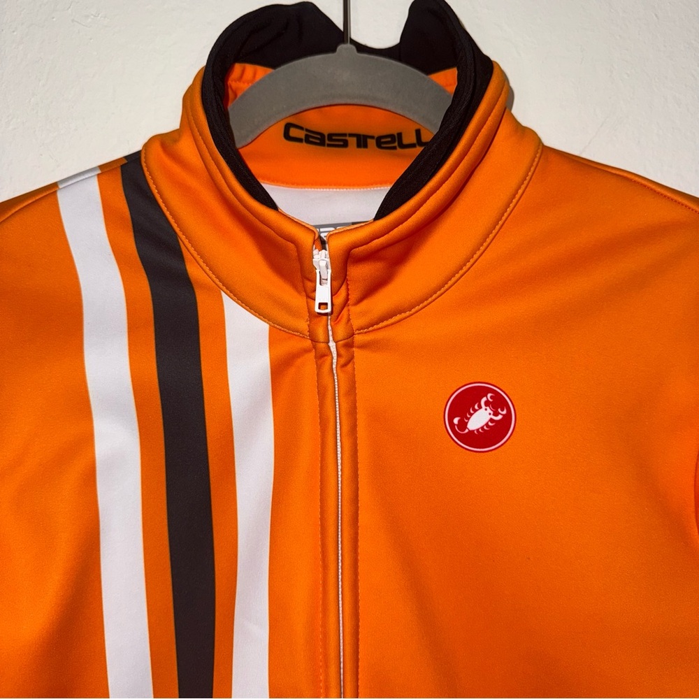 Castelli Men's Performance Jacket - Orange - Picture 3 of 14